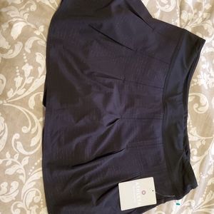 Athleta Womens skort Size L black NWT